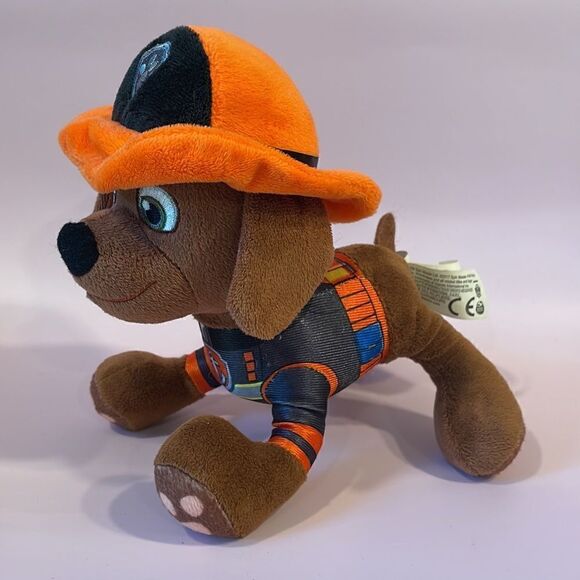 Paw Patrol Ultimate Rescue Fire Zuma Plush 9” tall 6” Long Good Used Condition - Picture 2 of 8